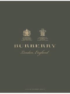 burberry annual report 2016 17